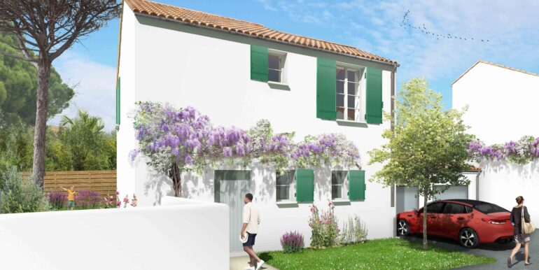 3 PERS villa entrée garage