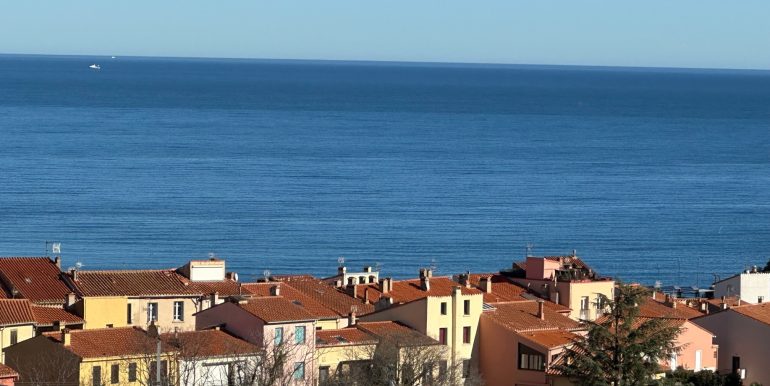 Vue mer 3 depuis terrasse étage Villa