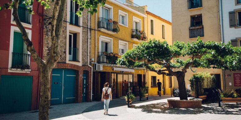place centre ville d'Argeles