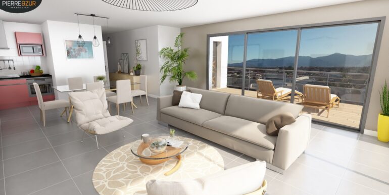 mini-EDM - 101+201 - Séjour Vue 1