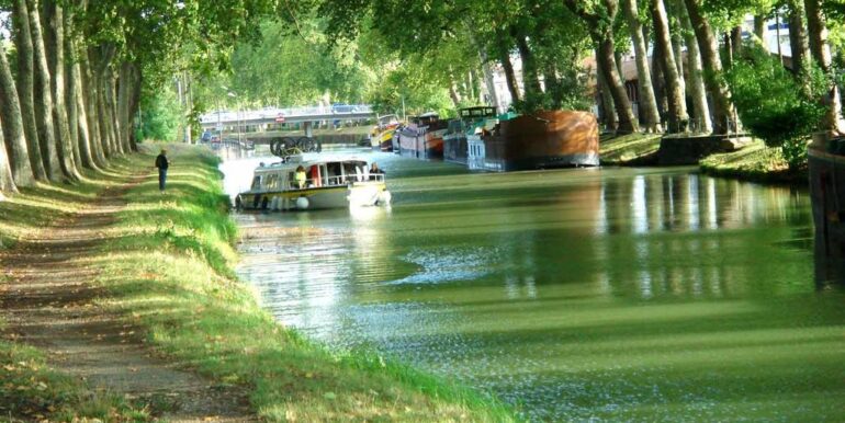 009 LE CANAL DU MIDI à 4 kms