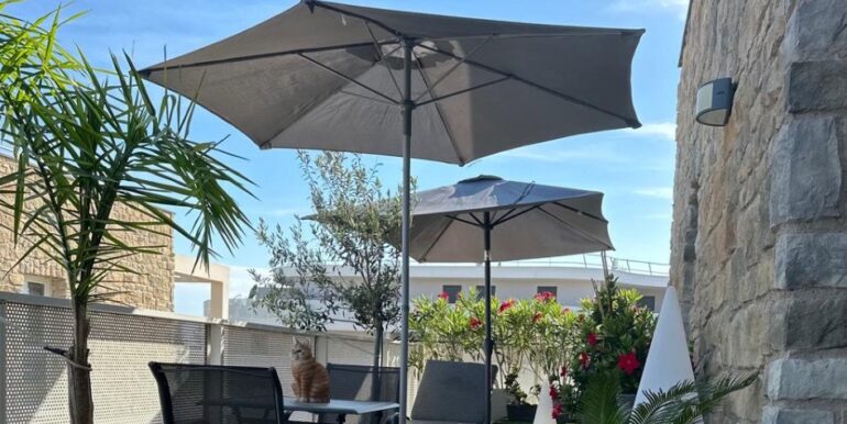 019 terrasse côté chambres 22m²